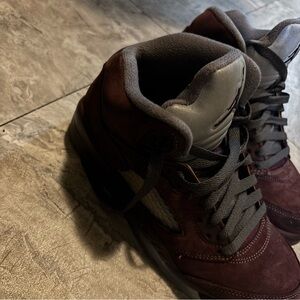 Air Jordan 5 retro 2023 “burgundy” “red” “purple” size 5.5